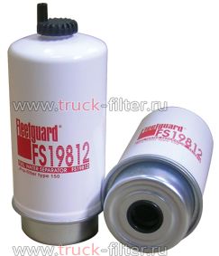 FS19812  фильтр-сепаратор для очистки топлива Fleetguard