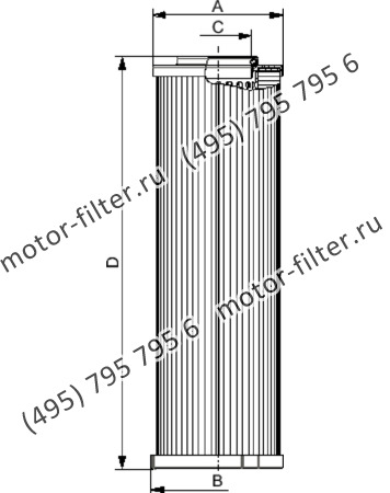 CF-DN-0400-M25-N-A фильтр FAI FILTRI