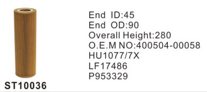 ST10036 фильтр очистки масла