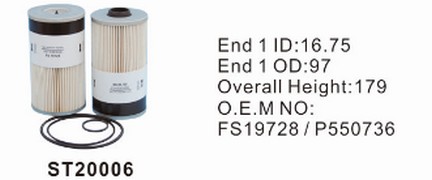 ST20006 фильтр-сепаратор для очистки топлива