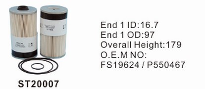 ST20007 фильтр-сепаратор для очистки топлива