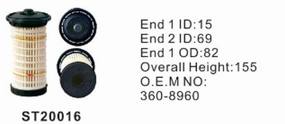 ST20016 фильтр-сепаратор для очистки топлива