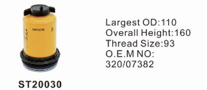ST20030 фильтр-сепаратор для очистки топлива STAL