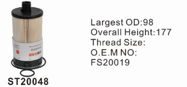 ST20048 фильтр-сепаратор для очистки топлива