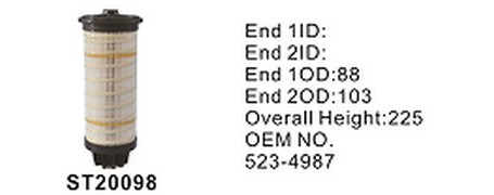 ST20098 фильтр-сепаратор для очистки топлива