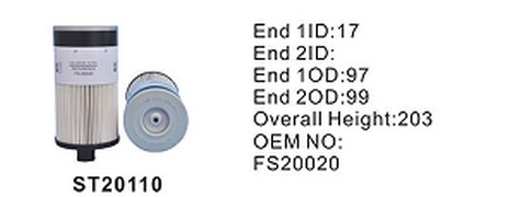 ST20110 фильтр-сепаратор для очистки топлива