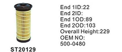 ST20129 фильтр-сепаратор для очистки топлива STAL