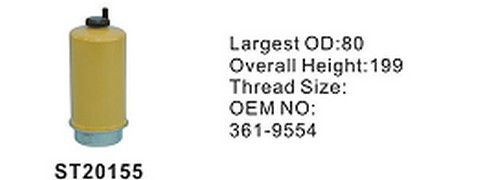 ST20155 фильтр-сепаратор для очистки топлива
