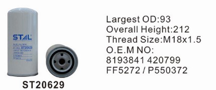 ST20629 фильтр-сепаратор для очистки топлива