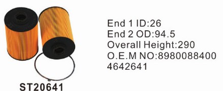 ST20641 фильтр-сепаратор для очистки топлива