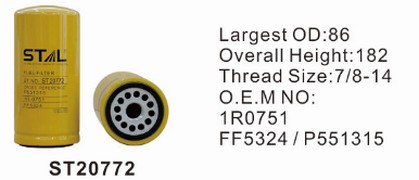 ST20772 фильтр-сепаратор для очистки топлива