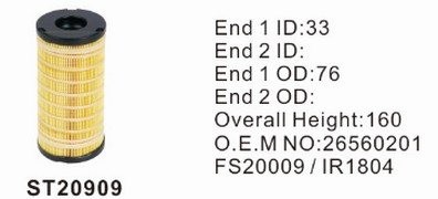 ST20909 фильтр-сепаратор для очистки топлива STAL