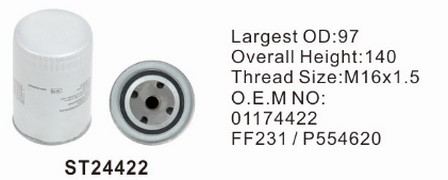 ST24422 фильтр-сепаратор для очистки топлива