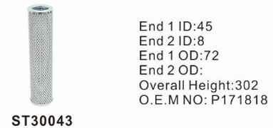 ST30043 Фильтр гидравлики