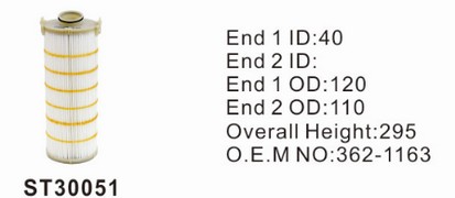ST30051 фильтр гидравлики
