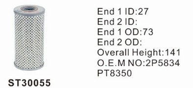 ST30055 Фильтр гидравлики