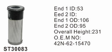 ST30083 фильтр гидравлики