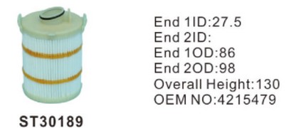 ST30189 фильтр гидравлики