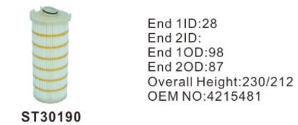 ST30190 фильтр гидравлики