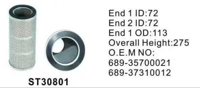ST30801 фильтр гидравлики