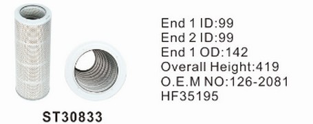 ST30833 фильтр гидравлики