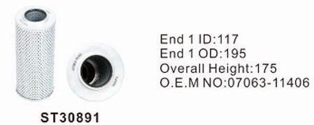 ST30891 фильтр гидравлики
