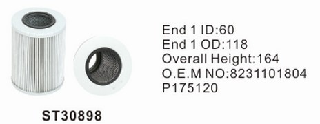 ST30898 фильтр гидравлики