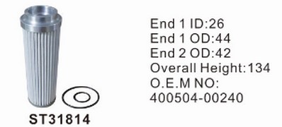 ST31814 фильтр гидравлики