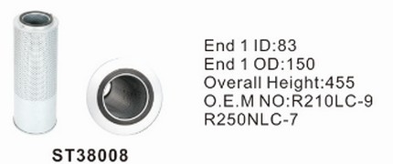 ST38008 фильтр гидравлики