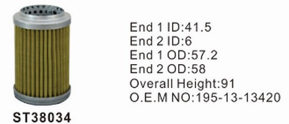 ST38034 фильтр гидравлики