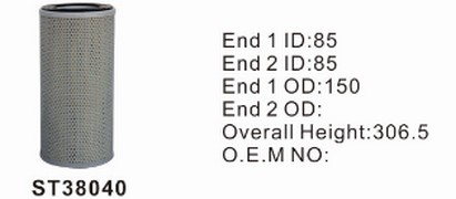 ST38040 фильтр гидравлики