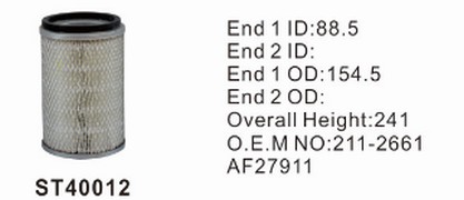 ST40012 фильтр очистки воздуха