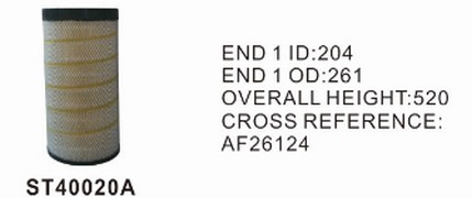 ST40020A фильтр очистки воздуха внешний