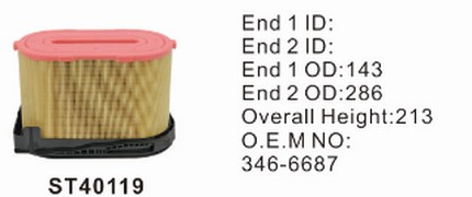 ST40119 фильтр очистки воздуха