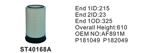 ST40168A фильтр очистки воздуха внешний