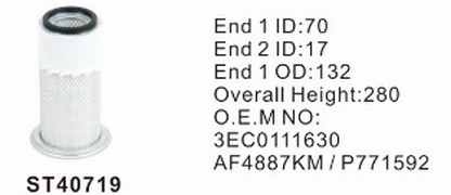 ST40719 фильтр очистки воздуха