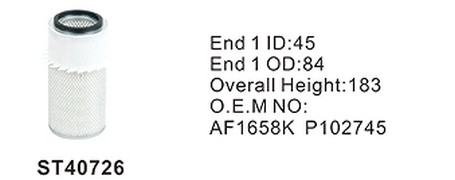 ST40726 фильтр очистки воздуха
